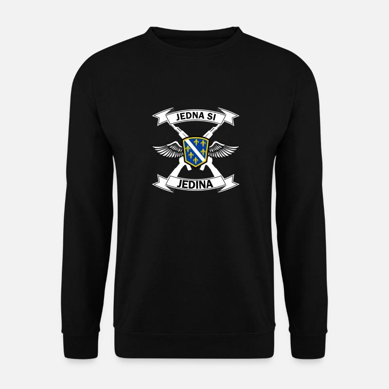 jedna jedina2 - Unisex Pullover - Schwarz