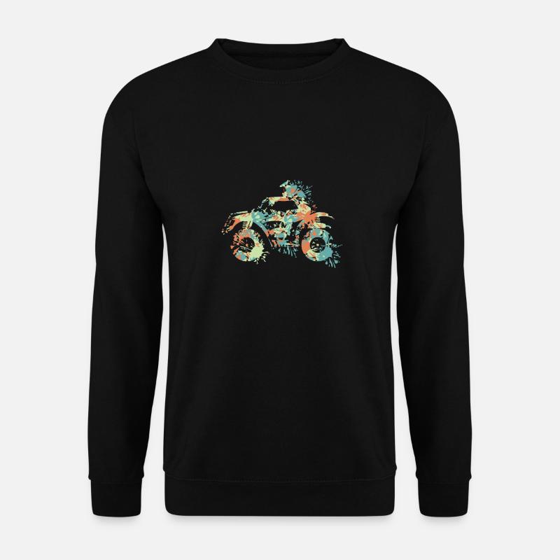 Quad ATV Splash - Unisex Sweatshirt - black
