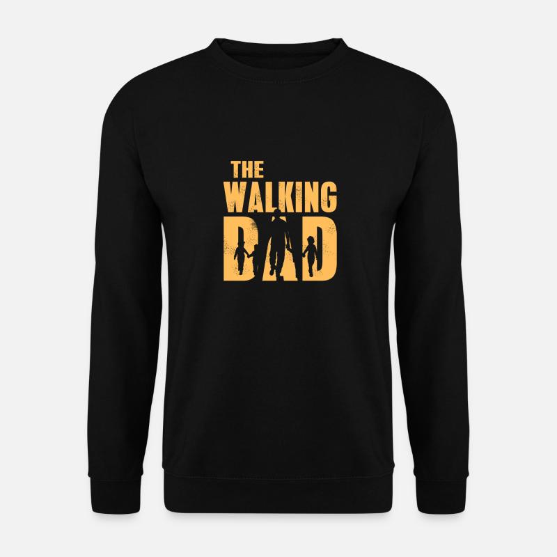 The Walking Dad - Unisex Pullover - Schwarz