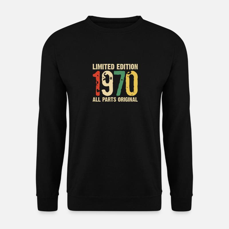 Limited Edition 1970 All Parts Original 50 - Unisex Pullover - Schwarz