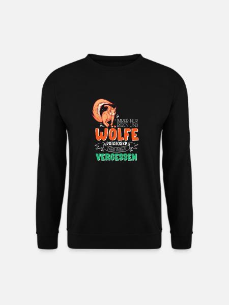 Wikinger Germanen Runen Nordische Mythologie - Unisex Pullover - Schwarz