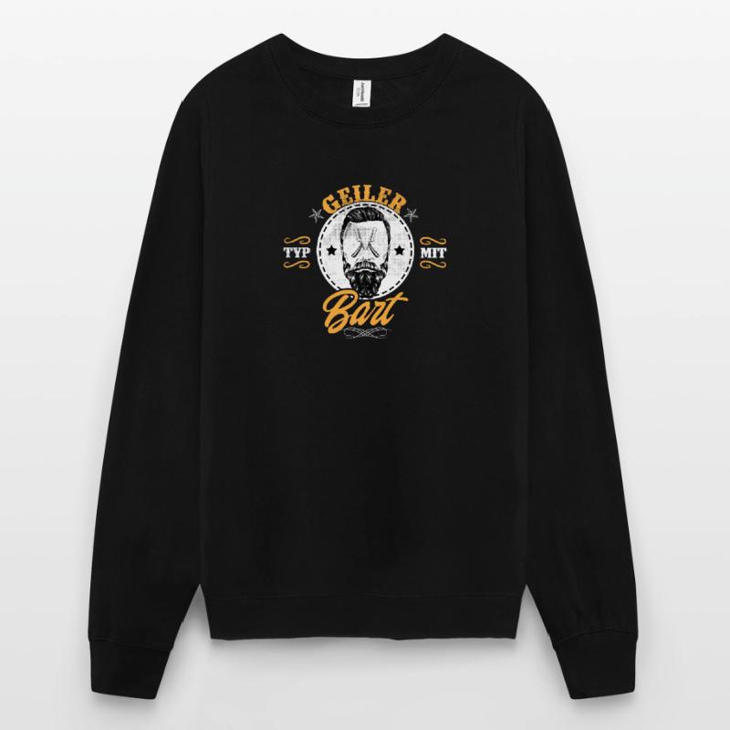 Geiler Typ Mit Bart Barbier Vollbart - Geschenk Unisex Pullover