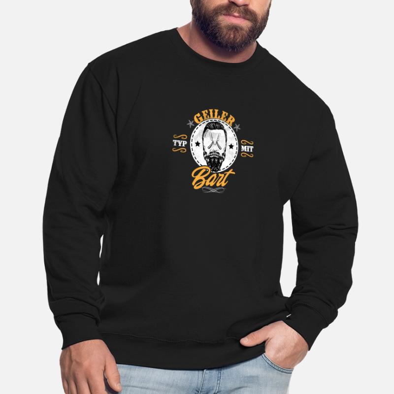 Geiler Typ Mit Bart Barbier Vollbart - Geschenk Unisex Pullover