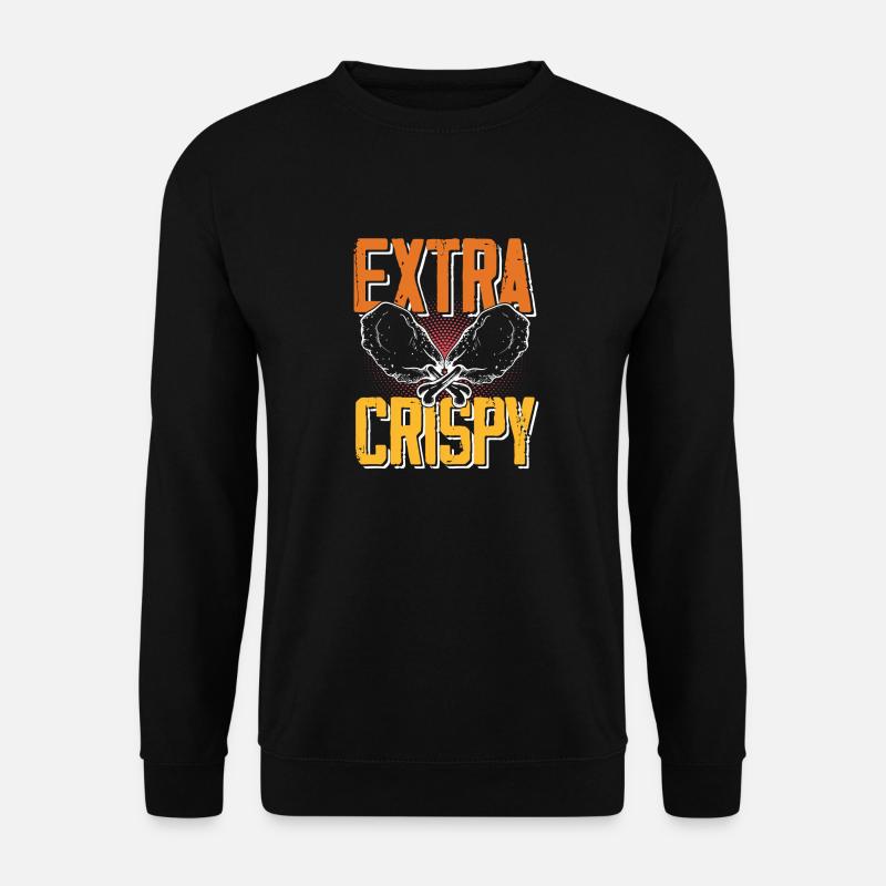 Extra Crispy - Sweat-shirt Unisexe - noir