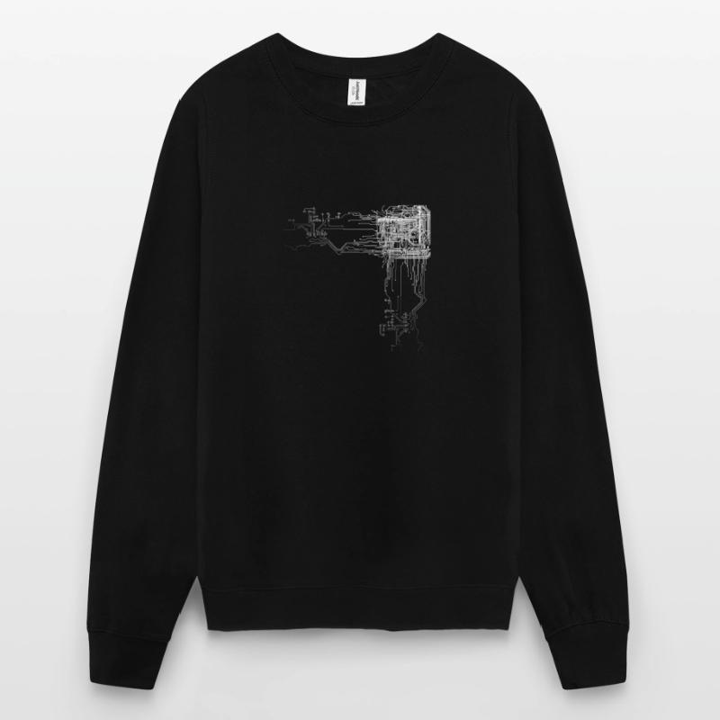 Programmierer CPU Nerd Computerprogrammierer Unisex Pullover