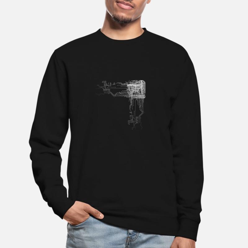 Programmierer CPU Nerd Computerprogrammierer Unisex Pullover