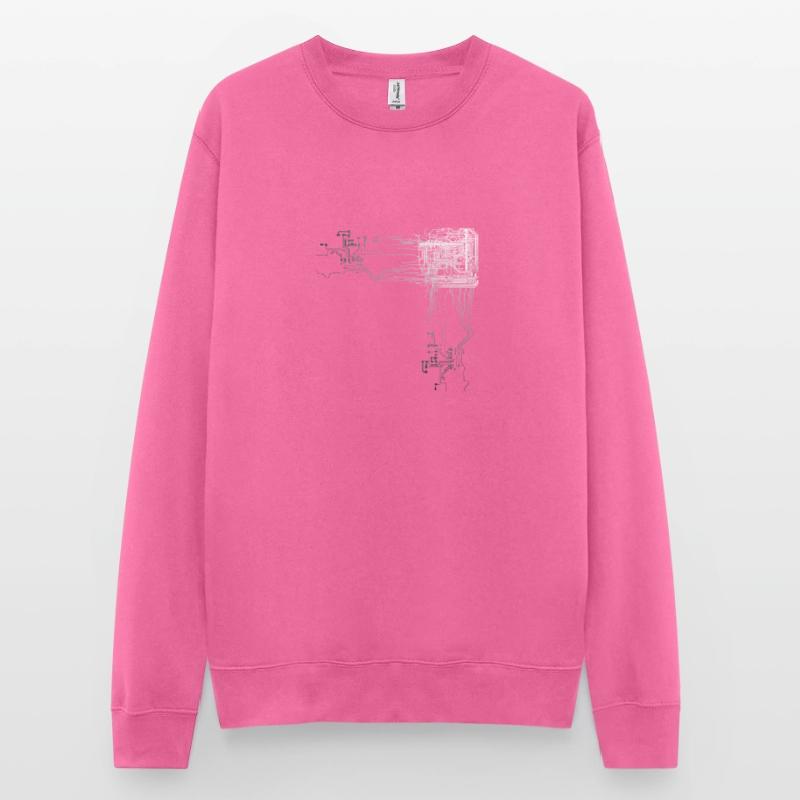 Programmierer CPU Nerd Computerprogrammierer Unisex Pullover