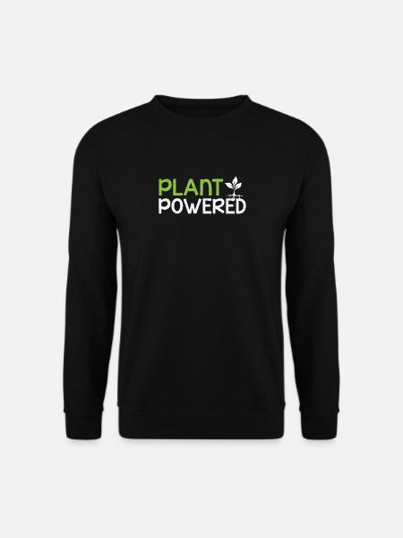 Vegetarier nachhaltig Umweltschutz Geschenk - Unisex Pullover - Schwarz
