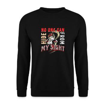 Snipers - Unisex Sweatshirt - black - Front - Alina (178cm) & Michal (187cm)