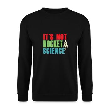 Ce n'est pas sorcier - Sweat-shirt Unisexe - noir - Devant - Alina (178cm) & Michal (187cm)