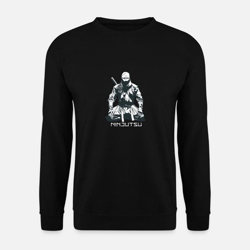 Die Kampfsportart Ninjutsu - Unisex Pullover - Schwarz