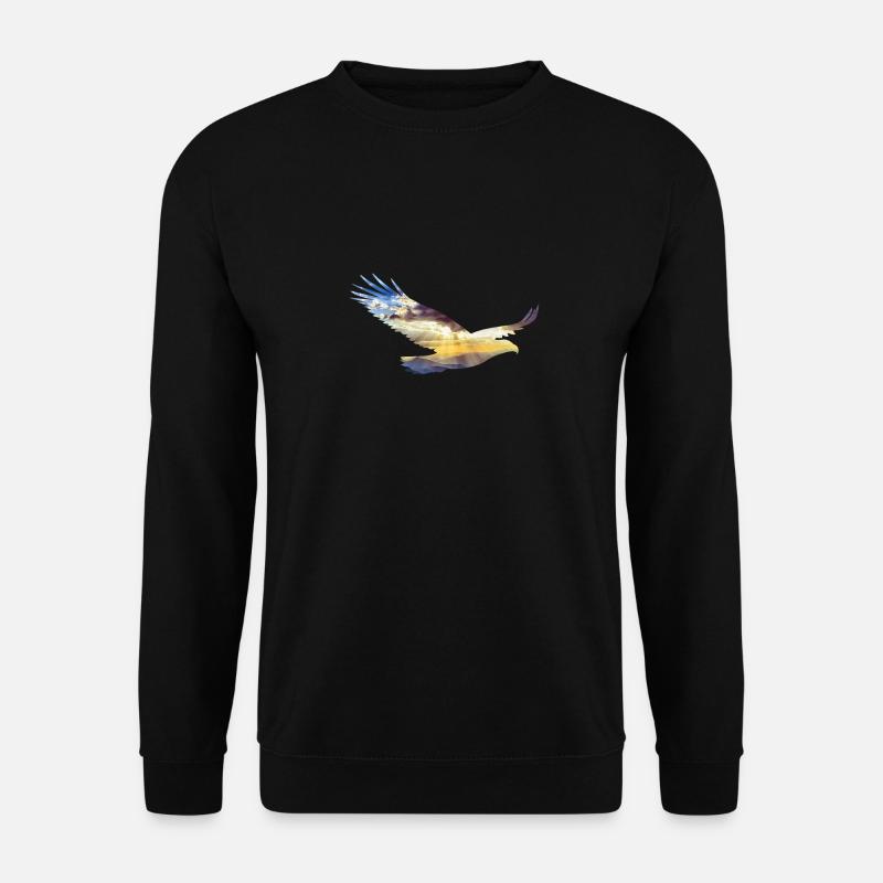 Eagle mountains - Unisex Sweatshirt - black