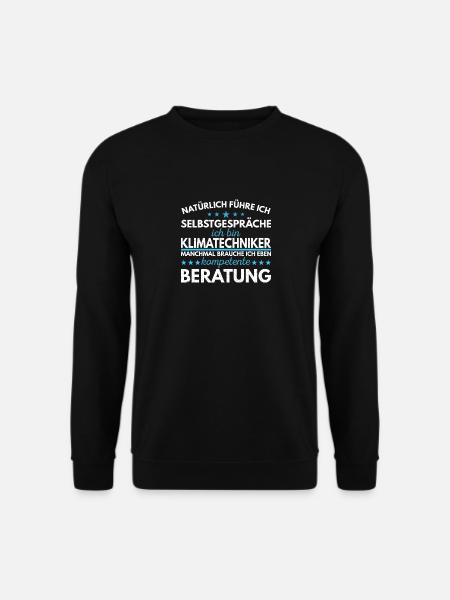 Kältetechniker Klimatechniker Kälteanlagenbauer - Unisex Pullover - Schwarz