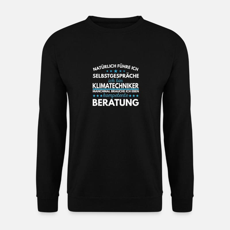 Kältetechniker Klimatechniker Kälteanlagenbauer - Unisex Pullover - Schwarz