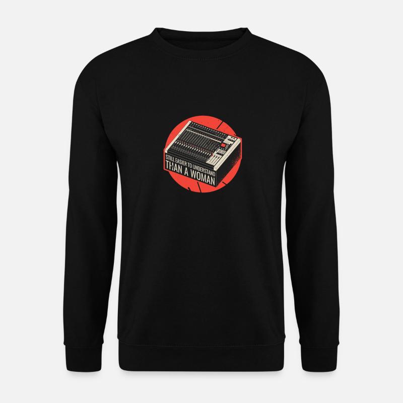 Tontechnik Tontechniker Toningenieur - Unisex Pullover - Schwarz