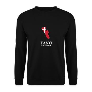 Île de Fano - Souvenir de vacances au Danemark - Sweat-shirt Unisexe - noir - Devant - Alina (178cm) & Michal (187cm)