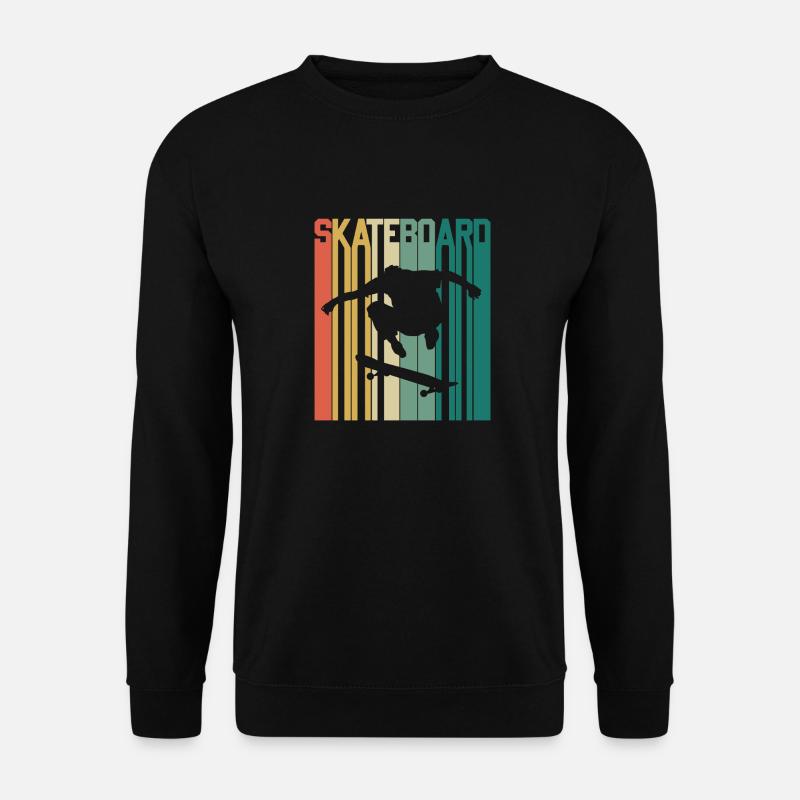skateboarder design skateboard - Sweat-shirt Unisexe - noir