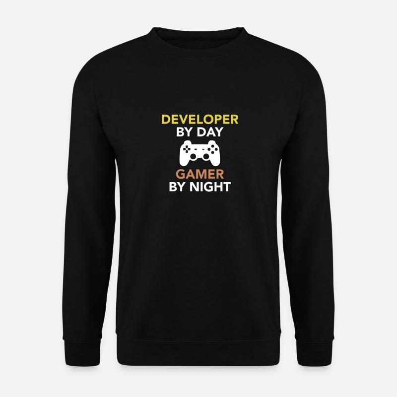 Gamer Software Developer Engineer Programmer - Unisex Sweatshirt - black