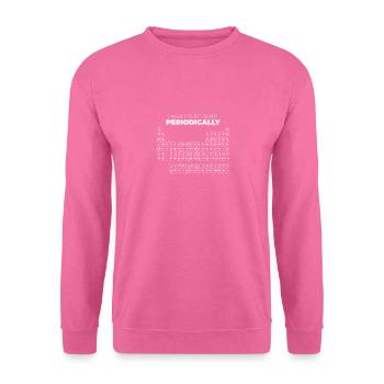 Tableau périodique - Sweat-shirt Unisexe - rose - Devant
