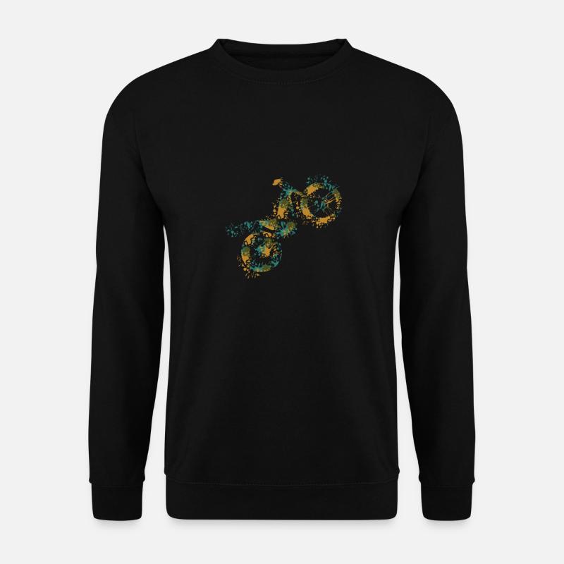 Trial motorcycle - Unisex Sweatshirt - black