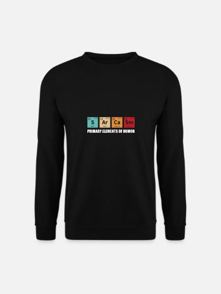Science chimie physique math biologiste nerd - Sweat-shirt Unisexe - noir