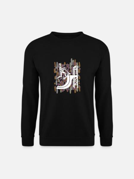 Trottinette Scoot 2 Street Freestyle - Sweat-shirt Unisexe - noir