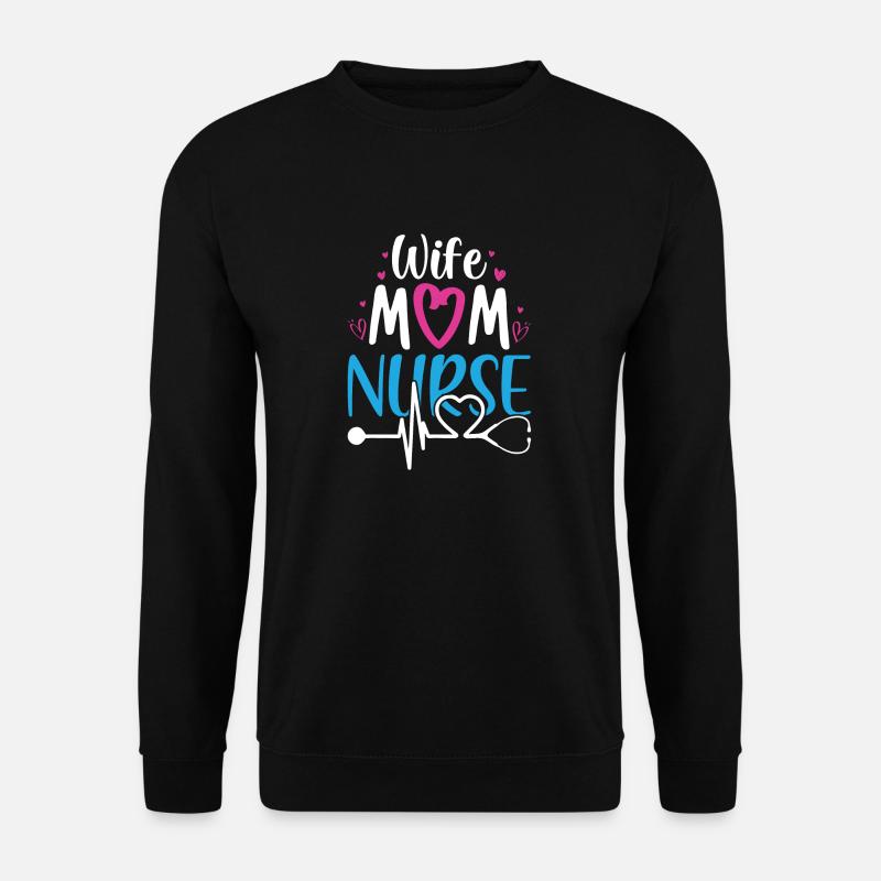 Nurse - Unisex Sweatshirt - black