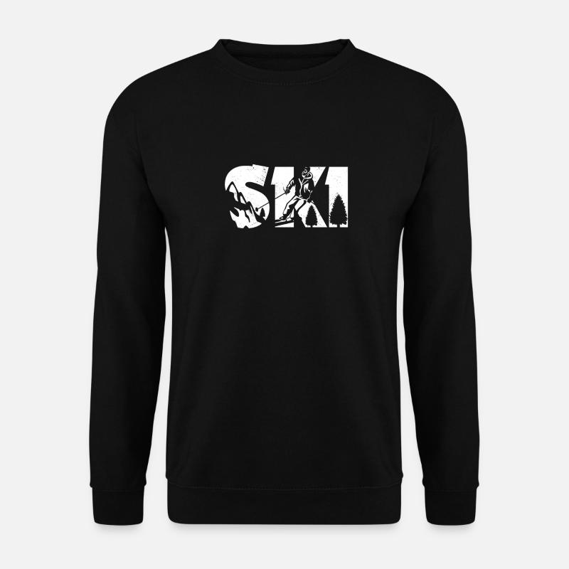 ski - Unisex Sweatshirt - black