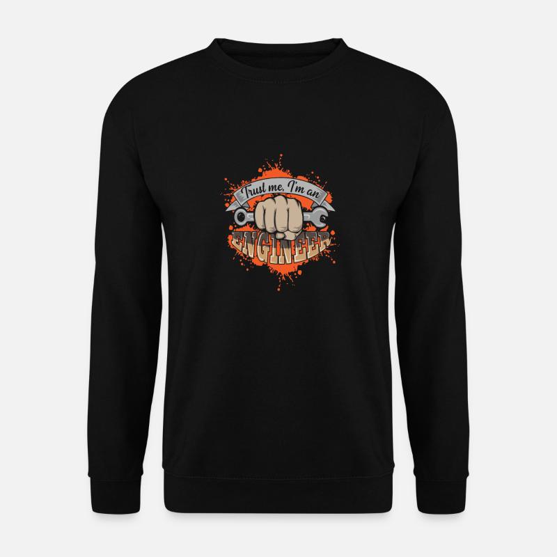 Engineer - Engineer - Unisex Sweatshirt - black