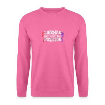 American Football Quarterback Touchdown - Unisex Pullover - Pink - Vorne