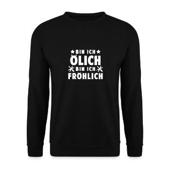 KFZ Mechaniker Mechatroniker Hydrauliker - Unisex Pullover - Schwarz - Vorne - Alina (178cm) & Michal (187cm)
