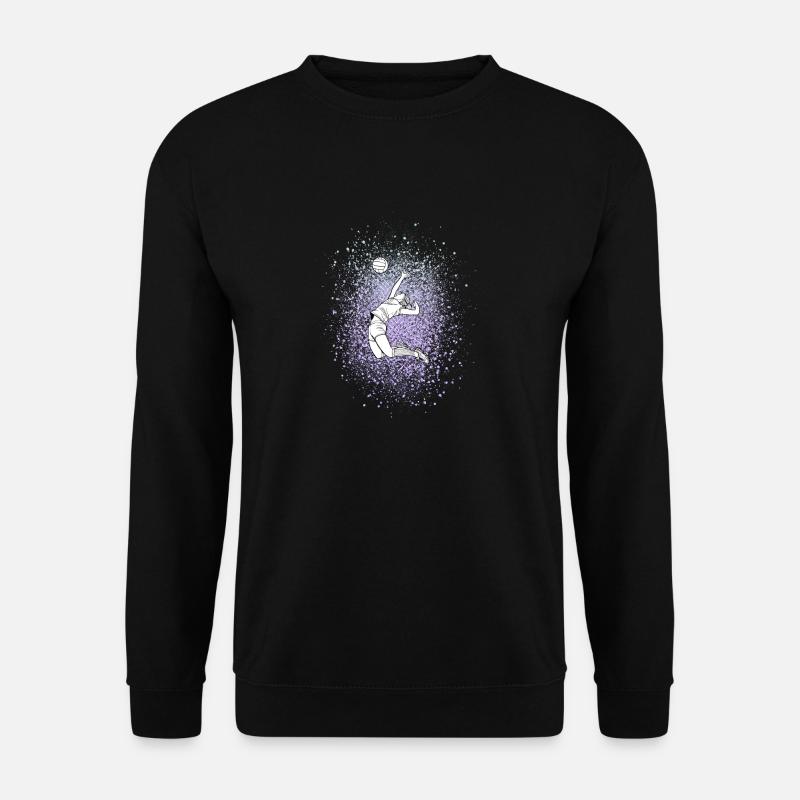 Volleyball - Unisex Pullover - Schwarz