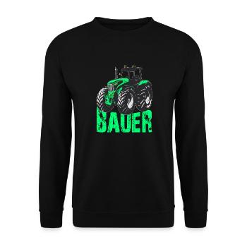 Bauer - Unisex Pullover - Schwarz - Vorne - Alina (178cm) & Michal (187cm)