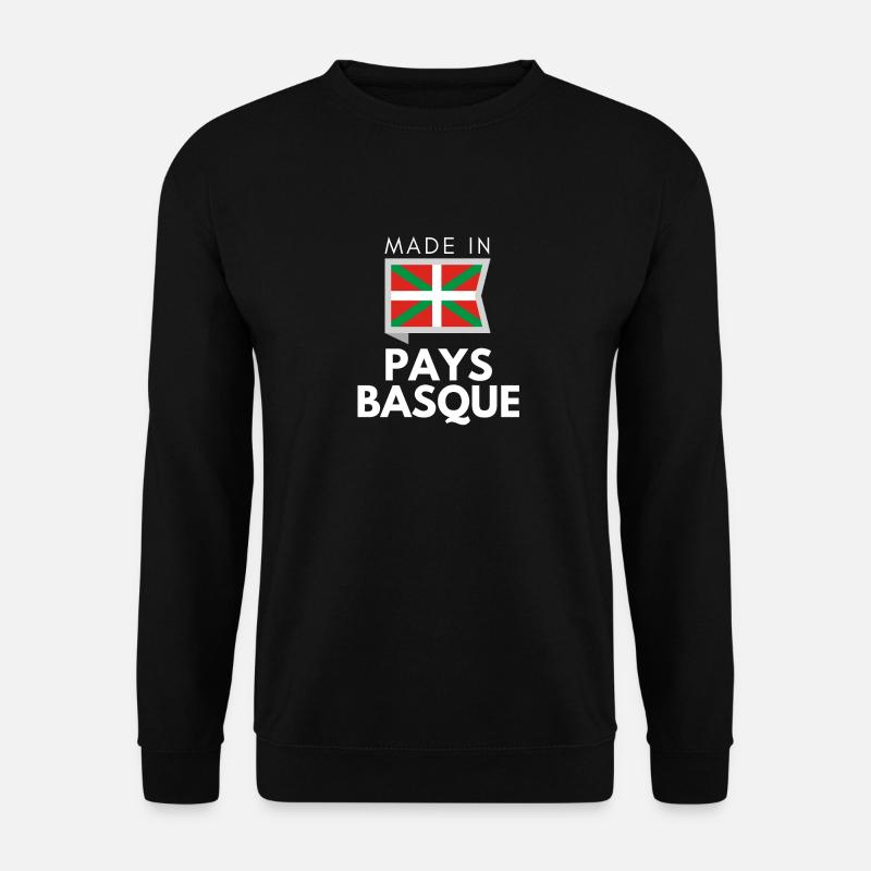 Made in Pays Basque - Sweat-shirt Unisexe - noir