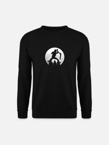Trottinette acrobatique trottinette trottinette rétro vintage - Sweat-shirt Unisexe - noir