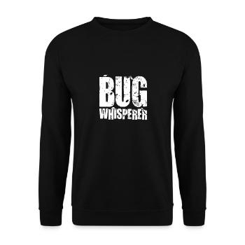 Amoureux des insectes | Cadeau d'abeille insectes fourmis - Sweat-shirt Unisexe - noir - Devant - Alina (178cm) & Michal (187cm)