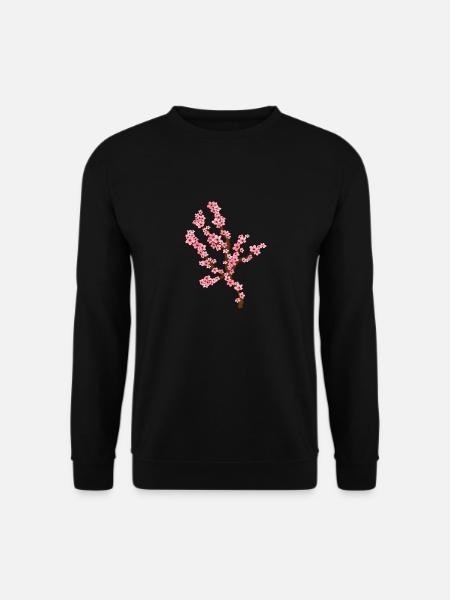 Cerisier en fleurs - Sweat-shirt Unisexe - noir