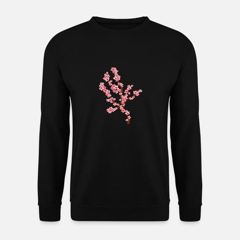 Cerisier en fleurs - Sweat-shirt Unisexe - noir