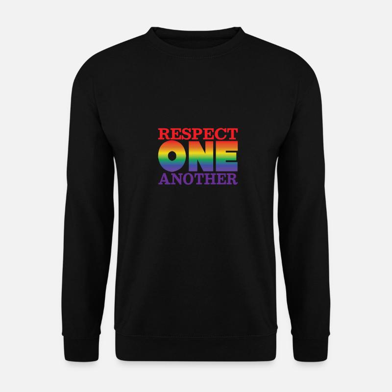 Gay Love Homosexuell Gay Pride Geschenk Pride - Unisex Pullover - Schwarz