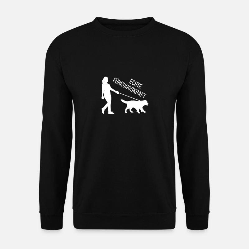 echte führungskraft 2 - Unisex Pullover - Schwarz