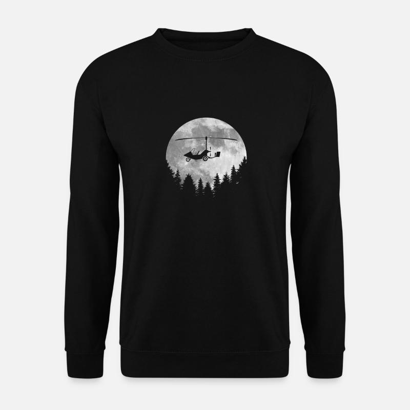 Tragschrauber - Unisex Pullover - Schwarz