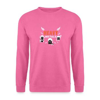 Métaux lourds - Sweat-shirt Unisexe - rose - Devant