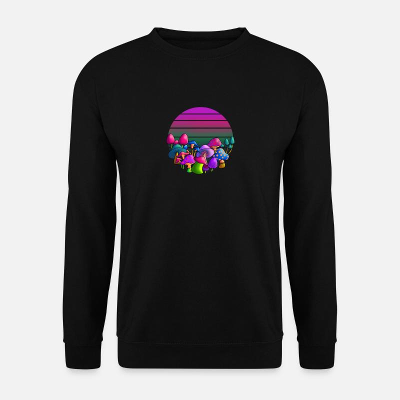 Champignon Champignon Accepté Défi Cache-cache - Sweat-shirt Unisexe - noir