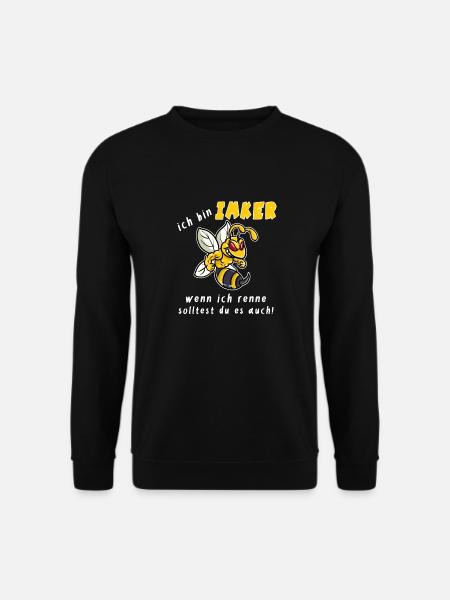 Imker wenn ich renne - Unisex Pullover - Schwarz