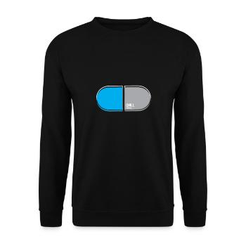 Apotheker Apotheke Geschenkidee Pharmazie - Unisex Pullover - Schwarz - Vorne - Alina (178cm) & Michal (187cm)
