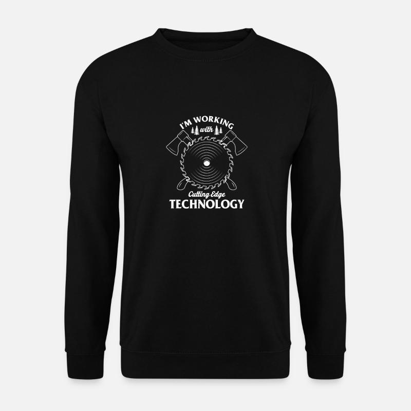 Carpenter carpenter woodworking joiner - Unisex Sweatshirt - black
