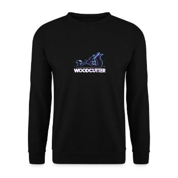 Carpenter carpenter woodworking joiner - Unisex Sweatshirt - black - Front - Alina (178cm) & Michal (187cm)