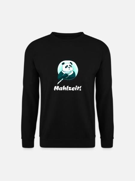Mahlzeit! - Unisex Pullover - Schwarz