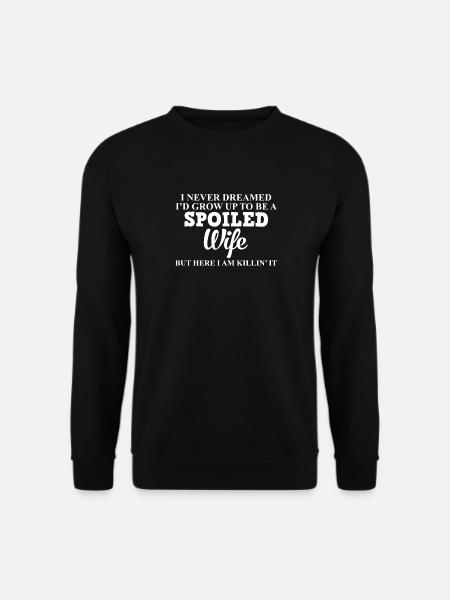 Femme choyée - Sweat-shirt Unisexe - noir
