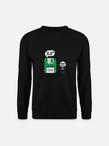 I'm Your Father IT Nerd Gamer Computer PC - Unisex Pullover - Schwarz